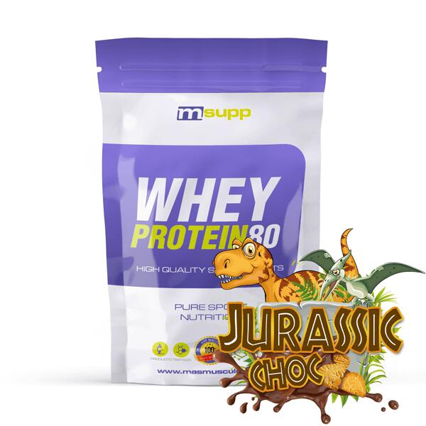 Mmsupplements - Whey Protein80 - 500g Jurassique Choc De Masmusculo Supplements - Protéines Végétales - Taille Unique - Decathlon