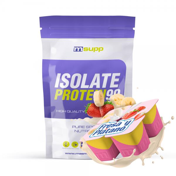 MMSUPPLEMENTS Isoleer 90 CFM - 1 kg Aardbei Banaan MM Supplements