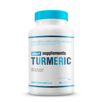 Kurkuma (kurkuma) 500mg - 60 plantaardige capsules smart supplements