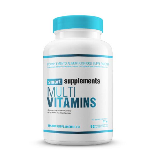 Multi-Vitaminas - 90 caps de Smart Supplements PROMOÇÃO      9,99€ 19,99€ -50%    * 06/05/2025 até rutura de stock  Preço por quantidade 99,90€kg SMART SUPPLEMENTS Multi-Vitaminas - 90 caps de Smart SupplementsVendido e expedido por: Masmusculo    