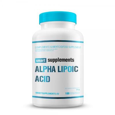 Alpha-Liponsäure 500 mg - 100 pflanzliche Kapseln Smart Supplements