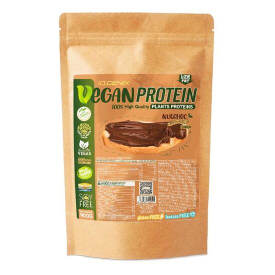 Vegan Protein - 900g Banana and Pops DarkChoco IO.Genix