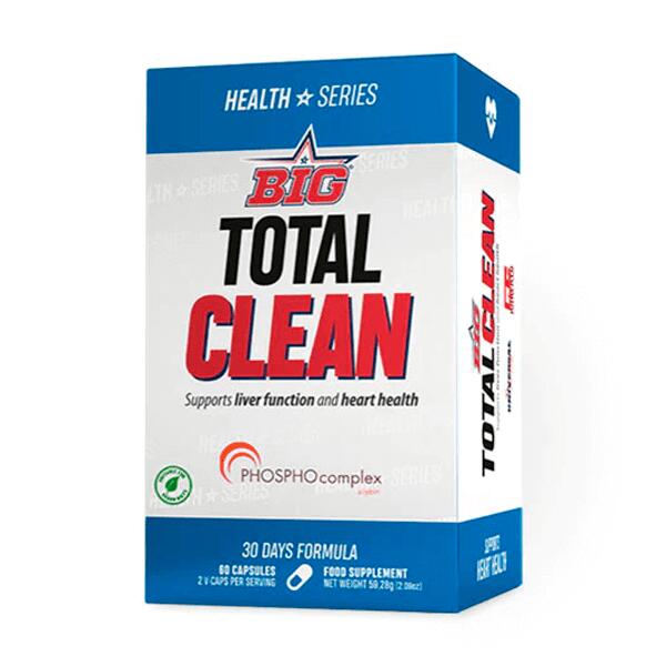 Total Clean - 60 Capsules de BIG Exclusivo online      24,90€  Preço por quantidade 249,00€kg BIG Total Clean - 60 Capsules de BIGVendido e expedido por: Masmusculo  
