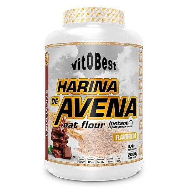 VITOBEST Farinha de Aveia - 2kg Chocolate da VitoBest