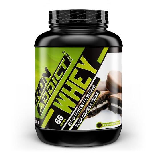 Addict Whey - Gelato alla vaniglia con Brownie Iron da 2 kg Addict Labs