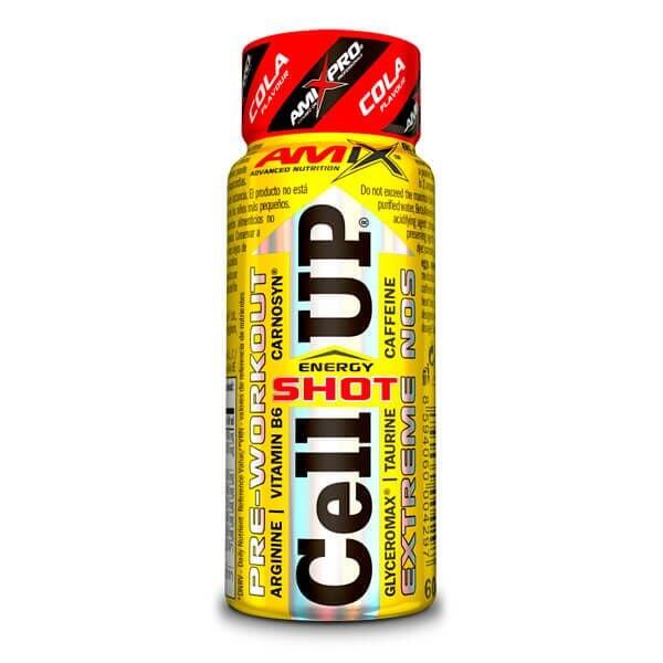 Cellup energy shot - 60ml Linha da AmiXpro® series Exclusivo online                      3 cores disponíveis
 2,20€  Preço por quantidade 36,67€kg AMIX Cellup energy shot - 60ml Linha da AmiXpro® seriesVendido e expedido por: Masmusculo  