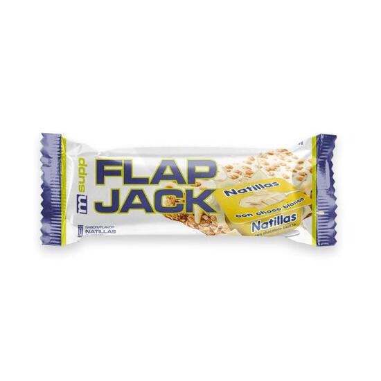 FlapJack (Barretta energetica all'avena) - 80 g di cioccolato bianco con biscot