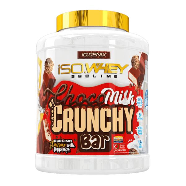 IO.GENIX Iso whey sublime - 1.5kg Chocolate ao Leite da IO.Genix