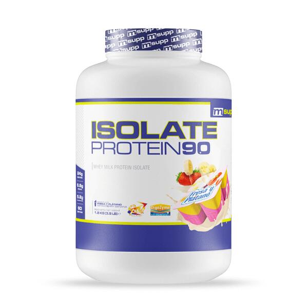 Mmsupplements - Isolate 90 Cfm - 1,8 Kg Fraise Banane De Masmusculo Supplements - Isolat De Whey - Taille Unique - Decathlon