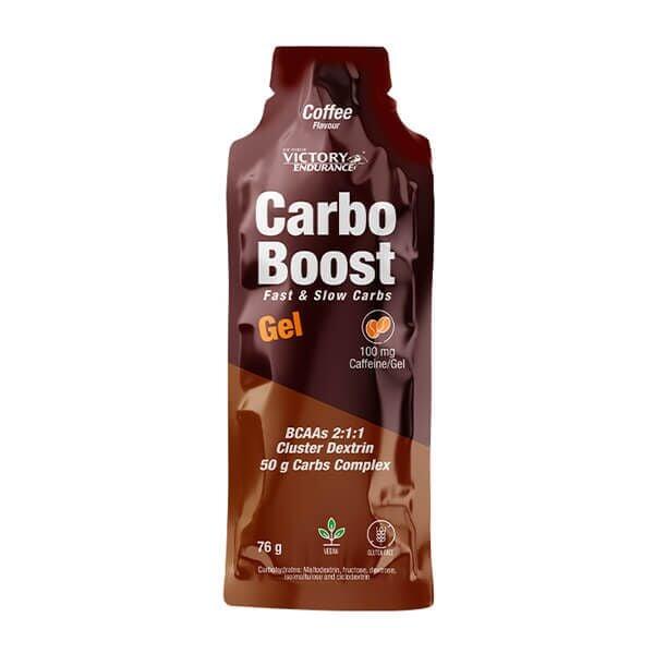 VICTORY ENDURANCE Carbo Boost Gel - 76g Koffie Victory Endurance
