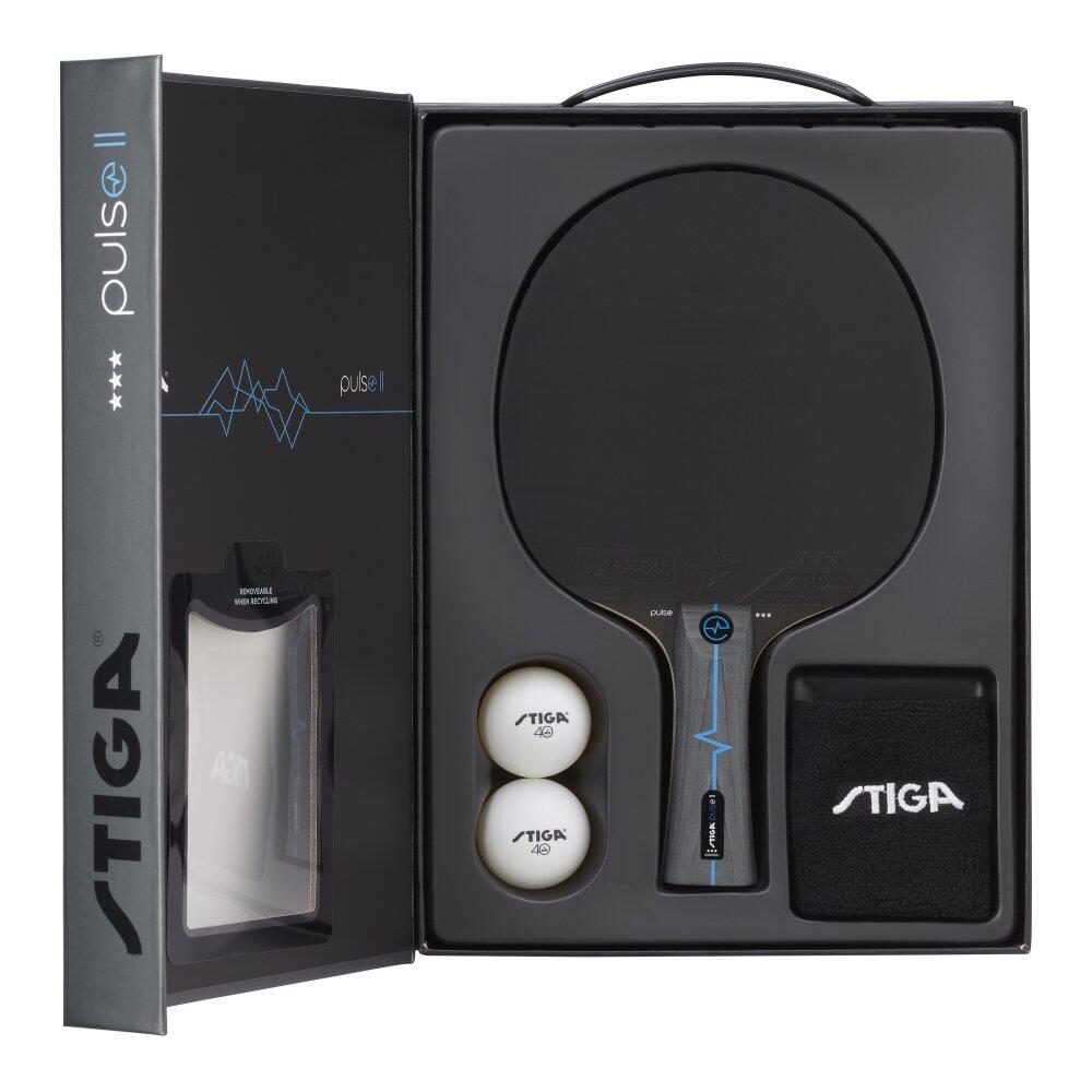 STIGA Set na stolní tenis PULSE Box II 3 star