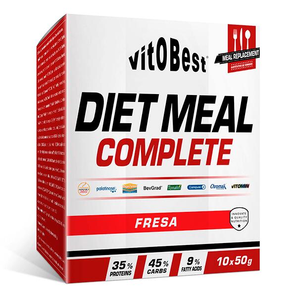 Diet meal complete - 10x50g morango da vitobest