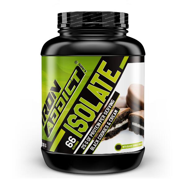 Addict ISO - 2 kg Biscoitos pretos da Iron Addict Labs PROMOÇÃO                   2 cores disponíveis
 67,99€ 79,99€ -15%    * 06/05/2025 até rutura de stock  Preço por quantidade 34,00€kg IRON ADDICT LABS Addict ISO - 2 kg Biscoitos pretos da Iron Addict LabsVendido e expedido por: Masmusculo    