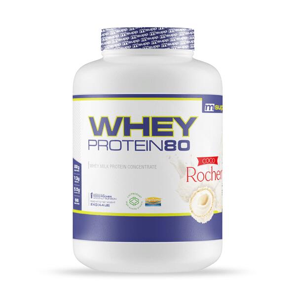 Mmsupplements - Whey Protein80 - 2 Kg Coco Rocher De Masmusculo Supplements - Protéines Végétales - Taille Unique - Decathlon