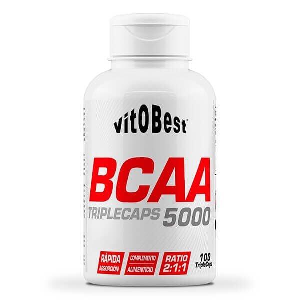 Bcaa 5000 - 100 triplecaps de VitoBest Exclusivo online      21,06€  Preço por quantidade 210,60€kg VITOBEST Bcaa 5000 - 100 triplecaps de VitoBestVendido e expedido por: FitnessZone  