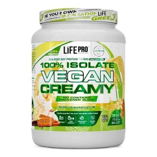 100% Isolate Vegan Creamy - 1Kg Helado de Vainilla LifePRO