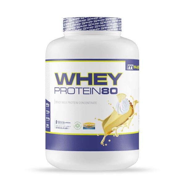 MMSUPPLEMENTS Whey Protein80 - 2 kg Citroencake MM Supplements