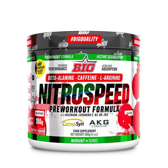 Nitro Speed - 350g Fresa Candy Pop BIG