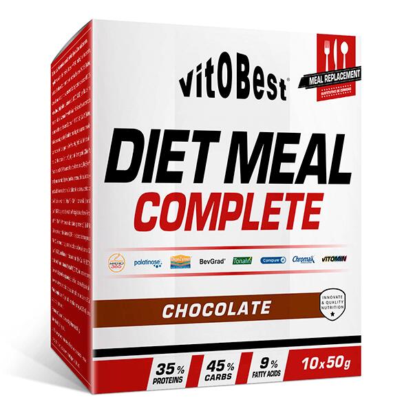 Diet meal complete - 10x50g Chocolate da VitoBest Exclusivo online                      3 cores disponíveis
 21,96€  Preço por quantidade 43,92€kg VITOBEST Diet meal complete - 10x50g Chocolate da VitoBestVendido e expedido por: FitnessZone  