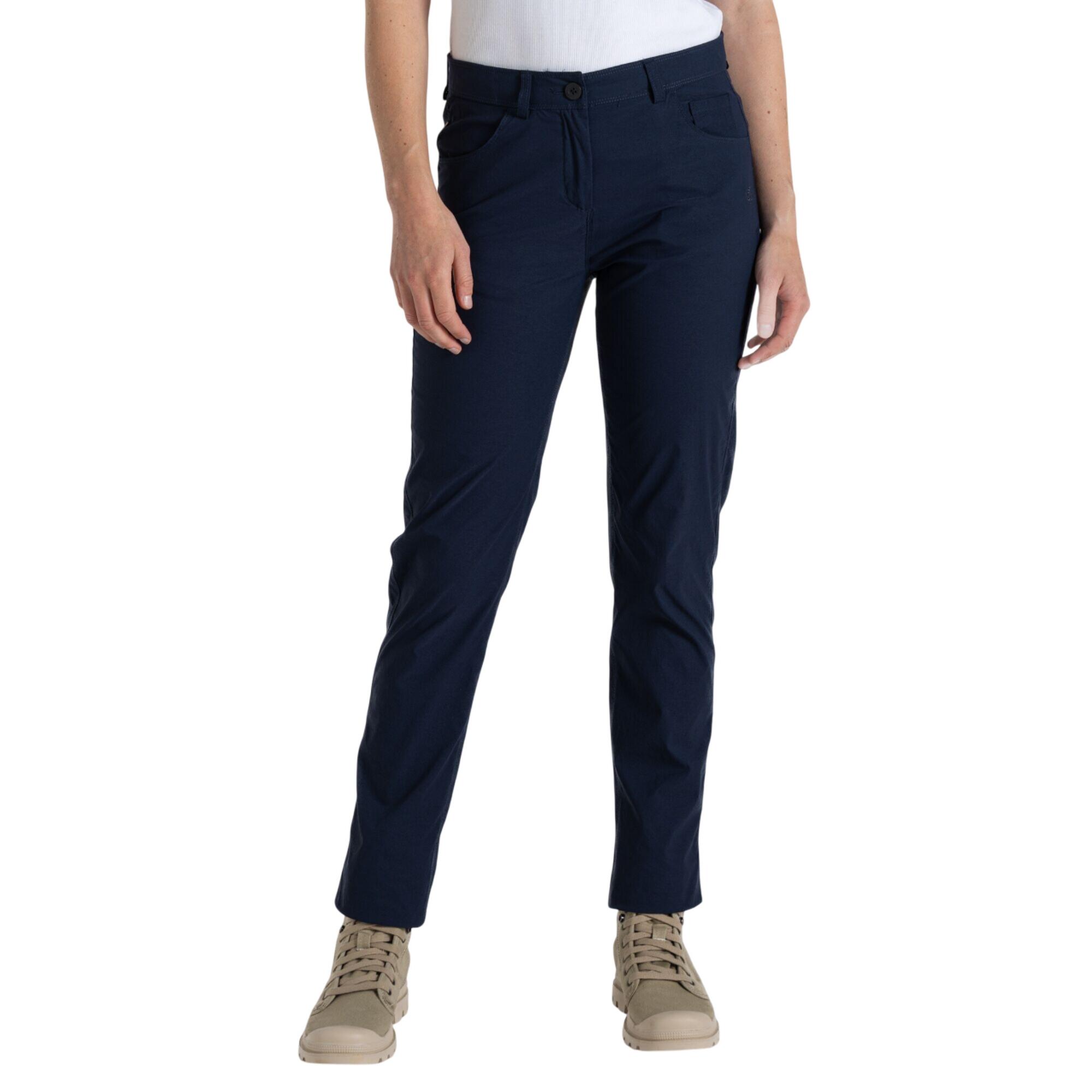 Pantalon De Randonnée MILLA Femme (Bleu Marine) 4/5