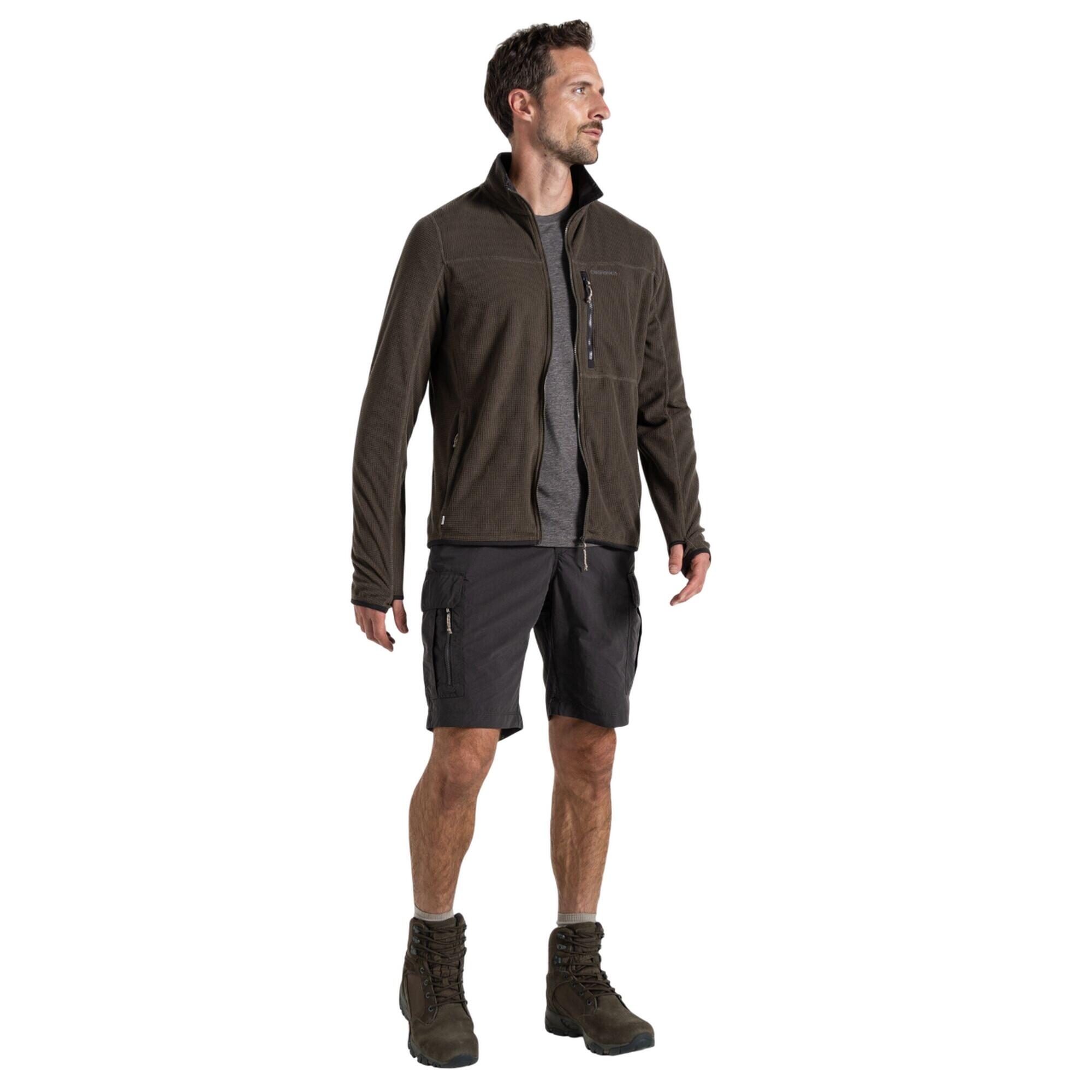 Pantaloncini Cargo Uomo Craghoppers III Nero Pepe 3/4