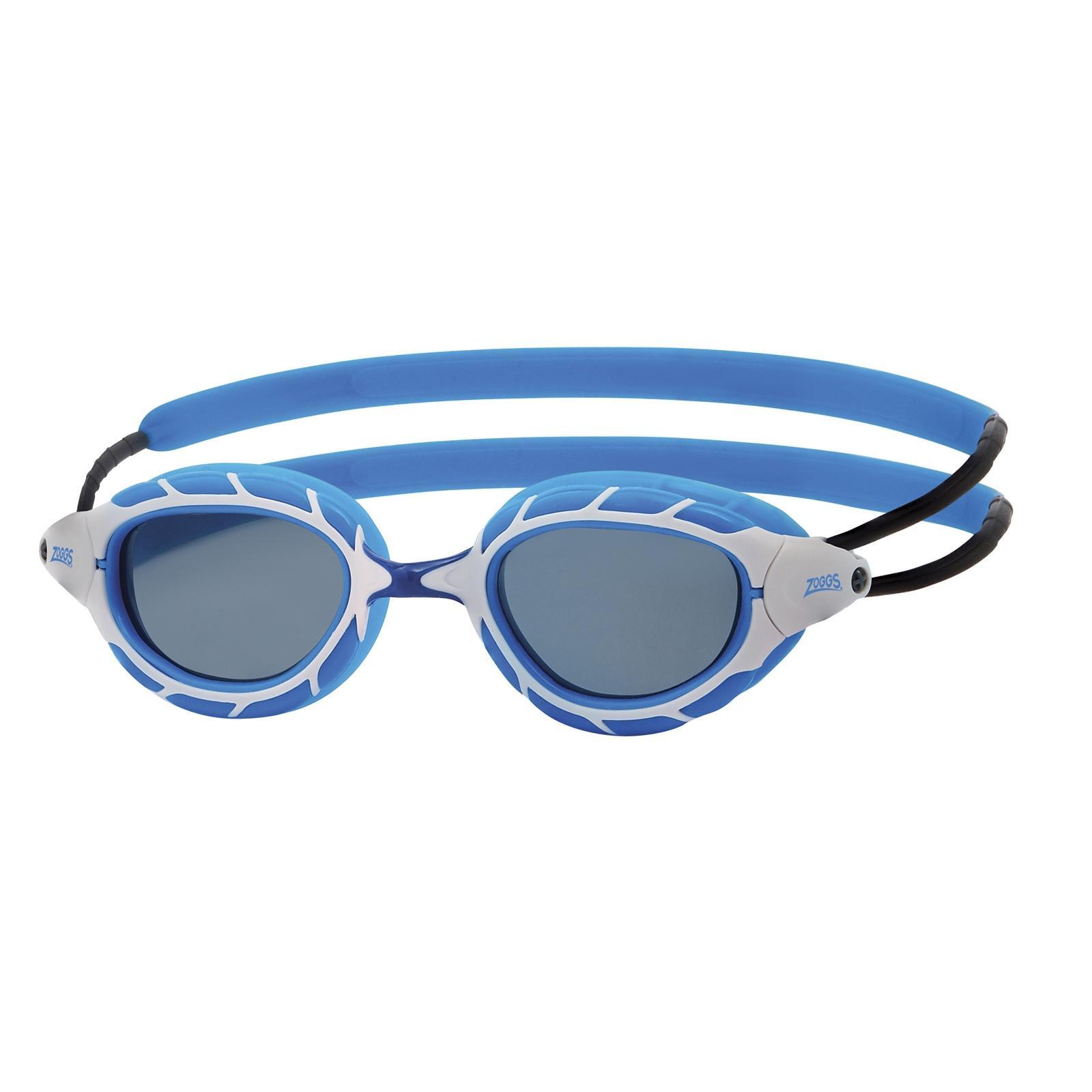ZOGGS Unisex Adult Predator Flex SNR Swimming Goggles (Blue/White)