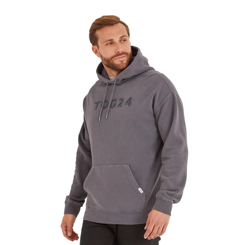 "Haworth" Hoodie zum Überziehen für Herren Rußgrau