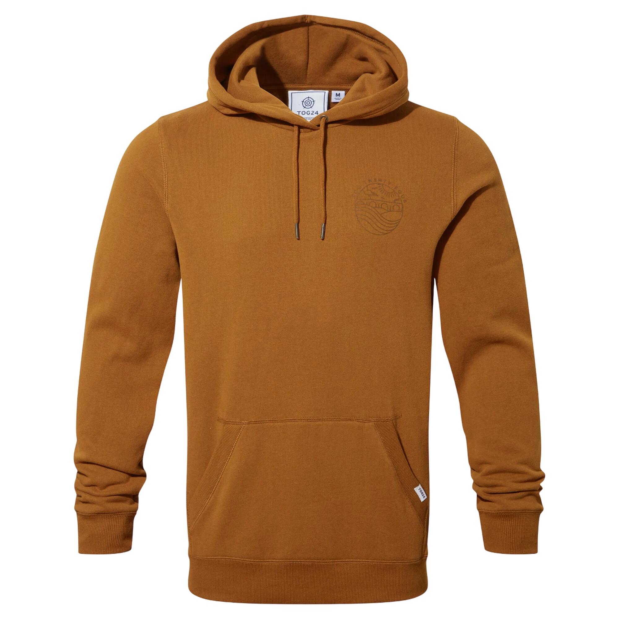 Mens Thirlby Overhead Hoodie Rich Ochre TOG24 Decathlon