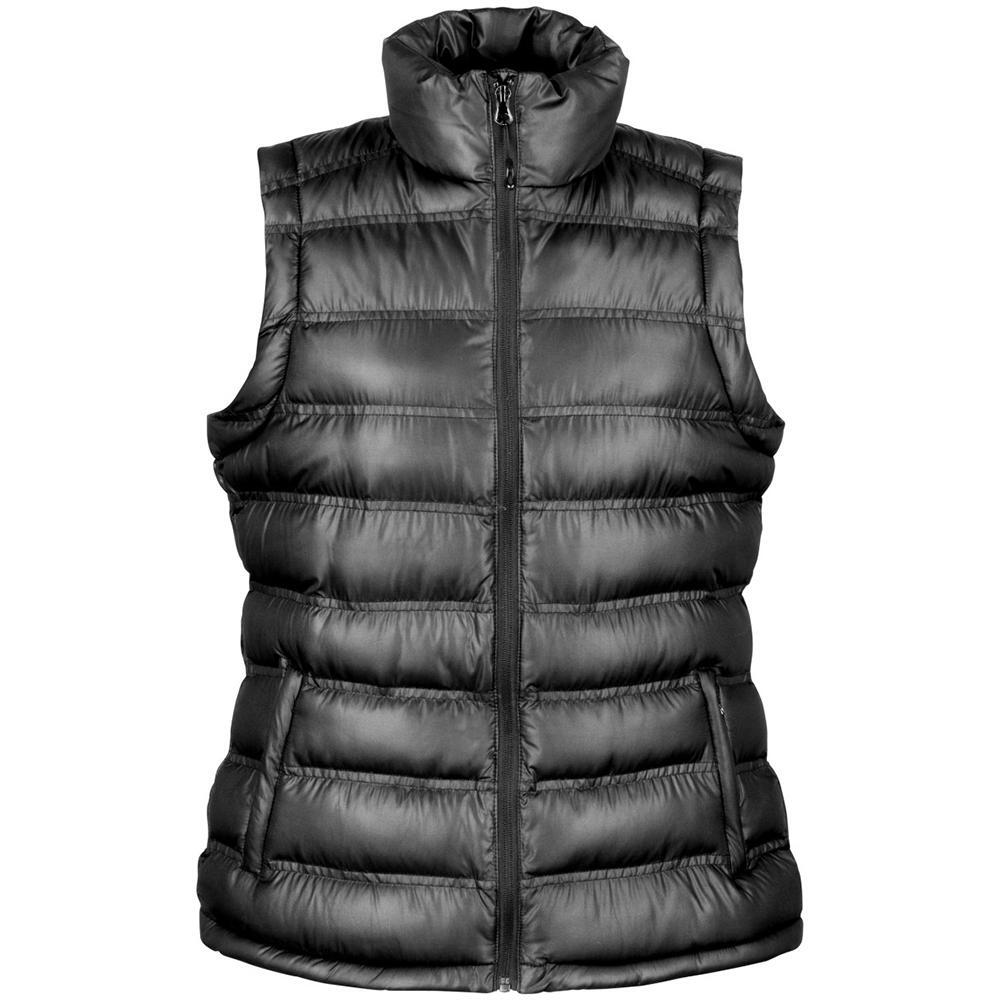 Aquecimento do corpo Mulher / Casaco Gilet Preto