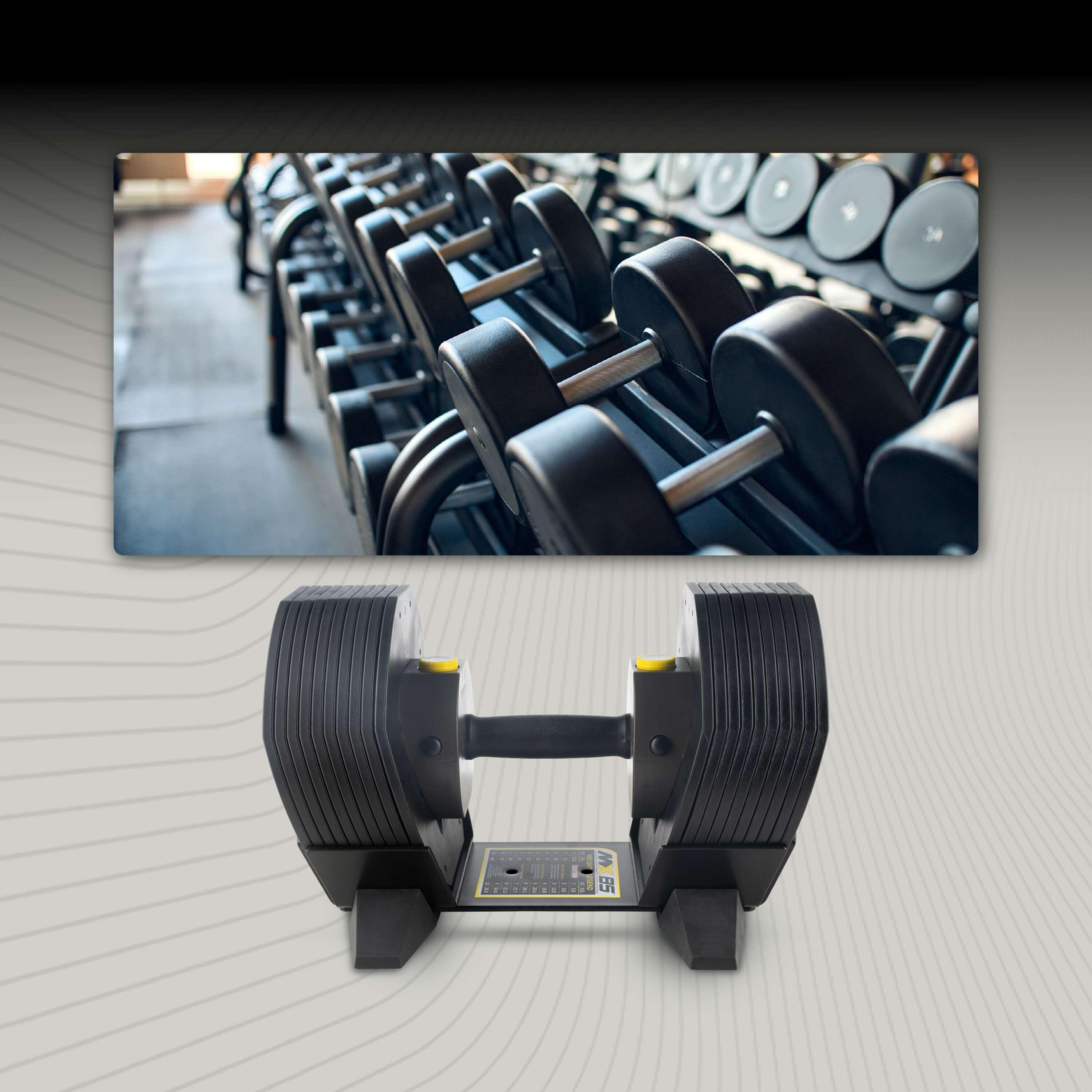 Mancuernas entrenamiento peso ajustable MX Select MX85 7/7