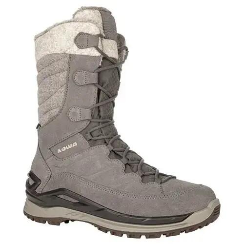 LOWA Women's Barina EVO GTX Ws Stone Hiking Boot Leather Mix in Beige