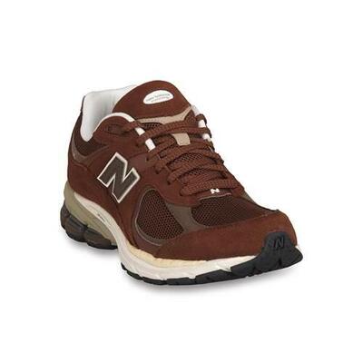 Scarpe New Balance Sneakers uomo in pelle marrone