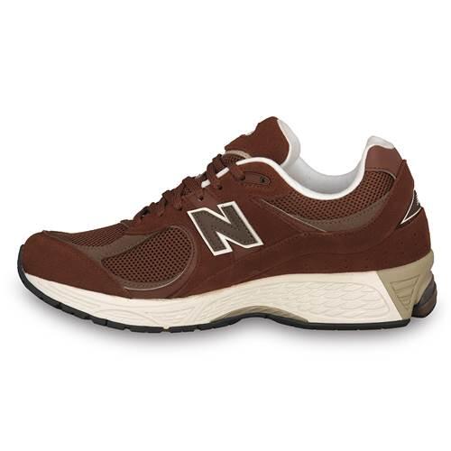 Scarpe New Balance Sneakers uomo in pelle marrone 3/5