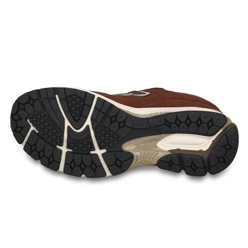 Scarpe New Balance Sneakers uomo in pelle marrone 5/5
