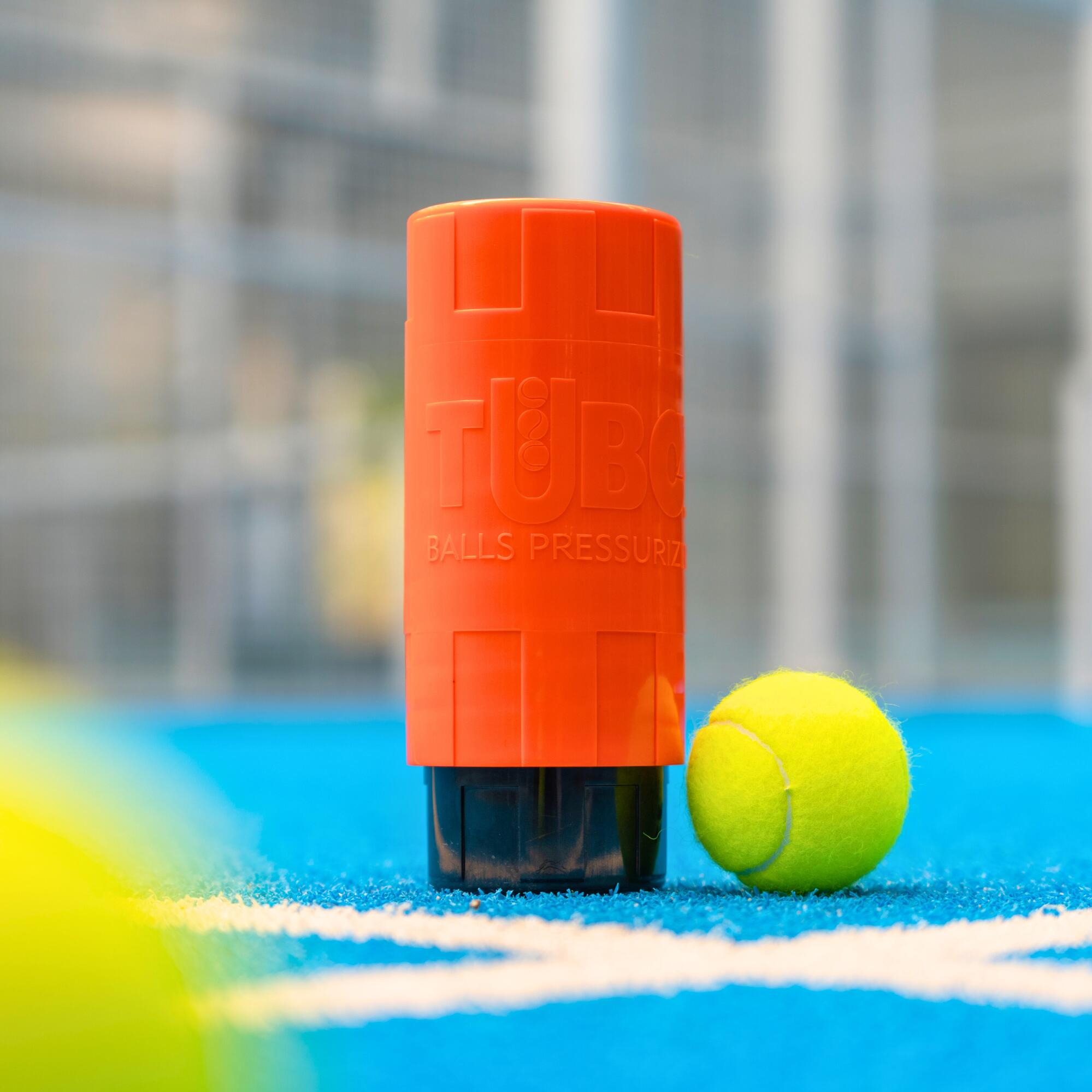 Pressurizzatore Palline Tennis TUBOPLUS TuboX3 - Colore Oro Per Mantenere Pressione