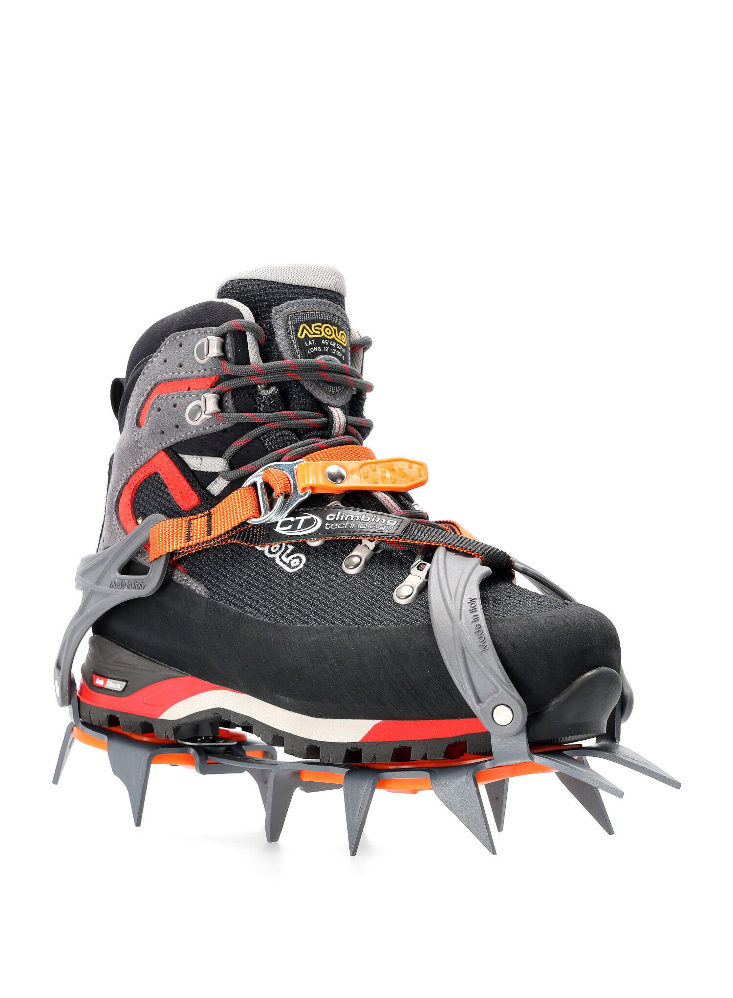 Crampones Climbing Technology Nuptse EVO Classic 12 puntas acero 6/7