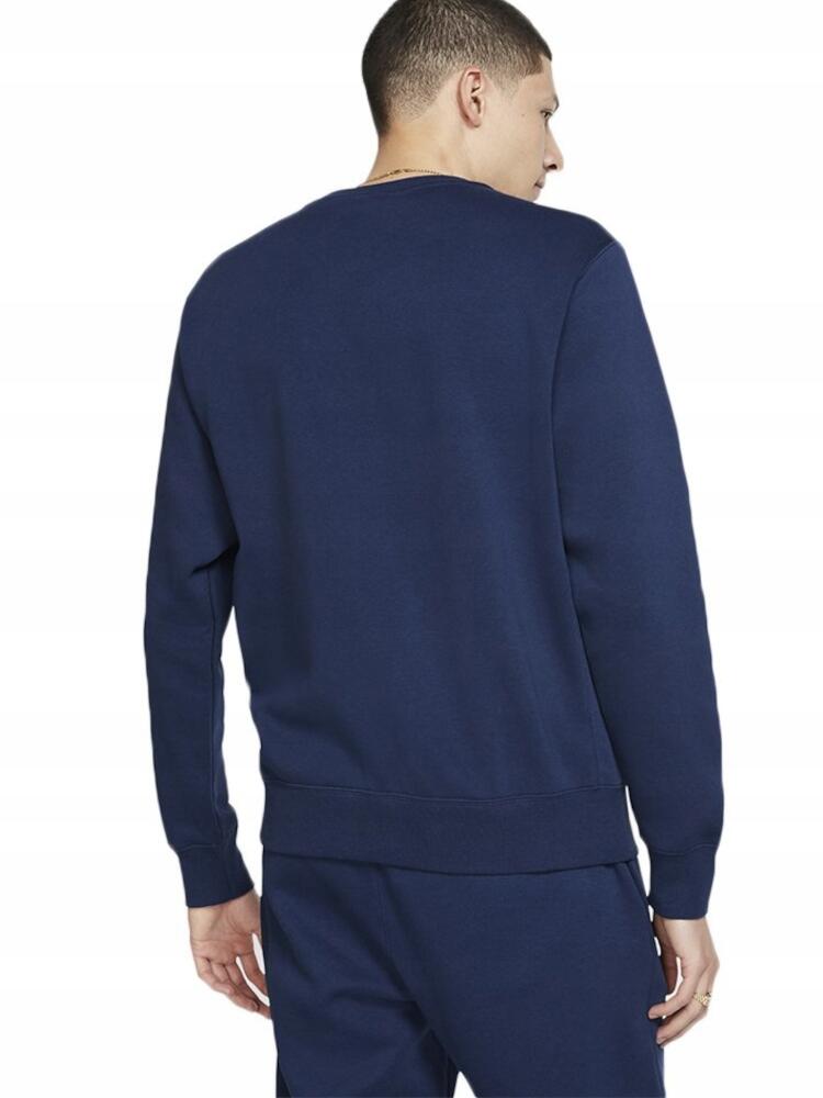 Maglia da golf Nike NSW Club CRW BB da uomo, blu navy 4/5