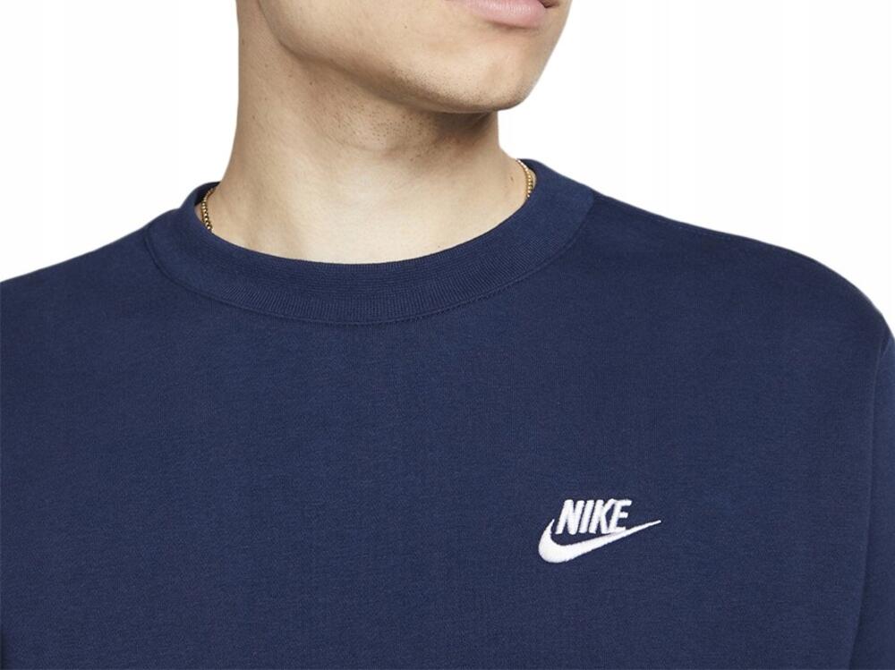Maglia da golf Nike NSW Club CRW BB da uomo, blu navy 5/5