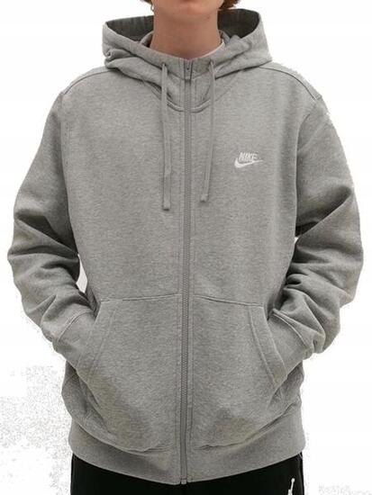 Sweat-shirt Nike pour homme à capuche kangourou zippée