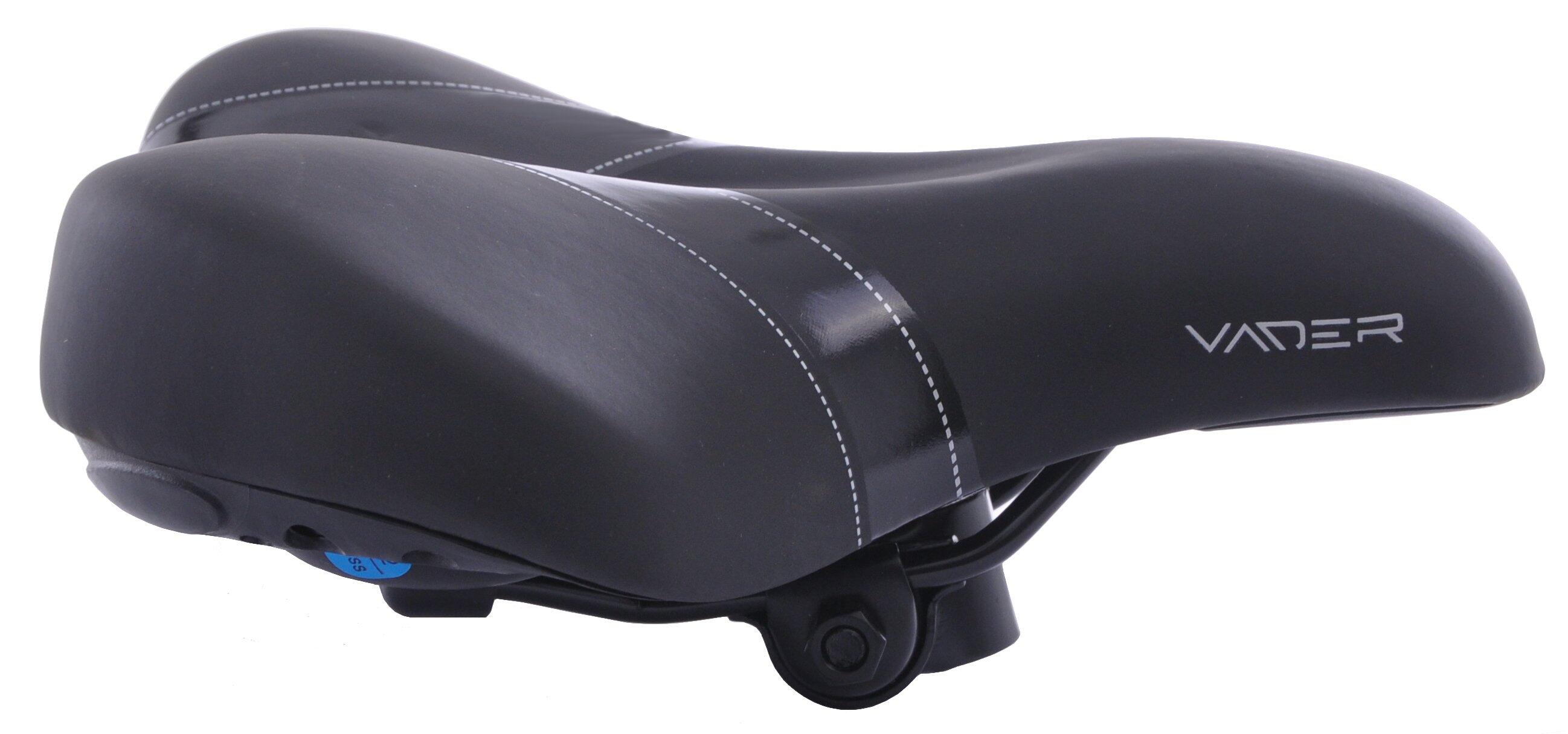 Siodło rowerowe białe w kwiatki 2/4