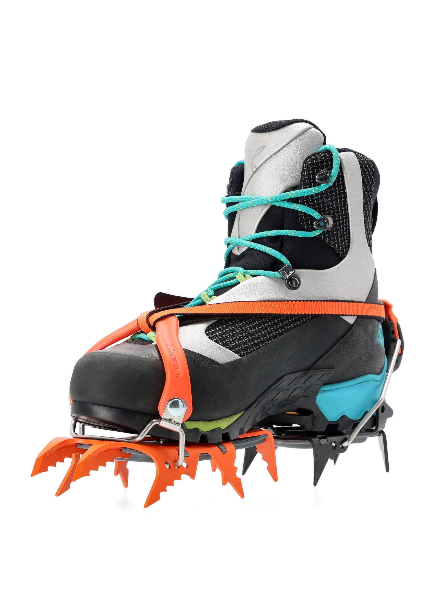 Crampons Camp Alpinist Pro – Auto/semi-auto, Pointes T, Asymétriques, Rigidité Assurée, Livrés Avec Kit De Conversion, Alpinisme Et Glace