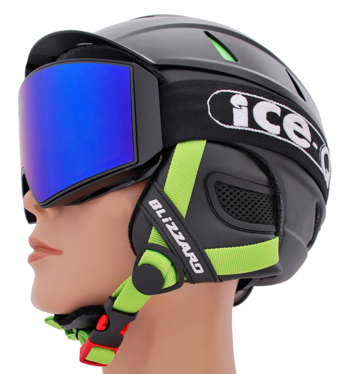 Gogle narciarskie dla dorosłych Ice-Q Ski Prestige-1, filtr S3 6/7