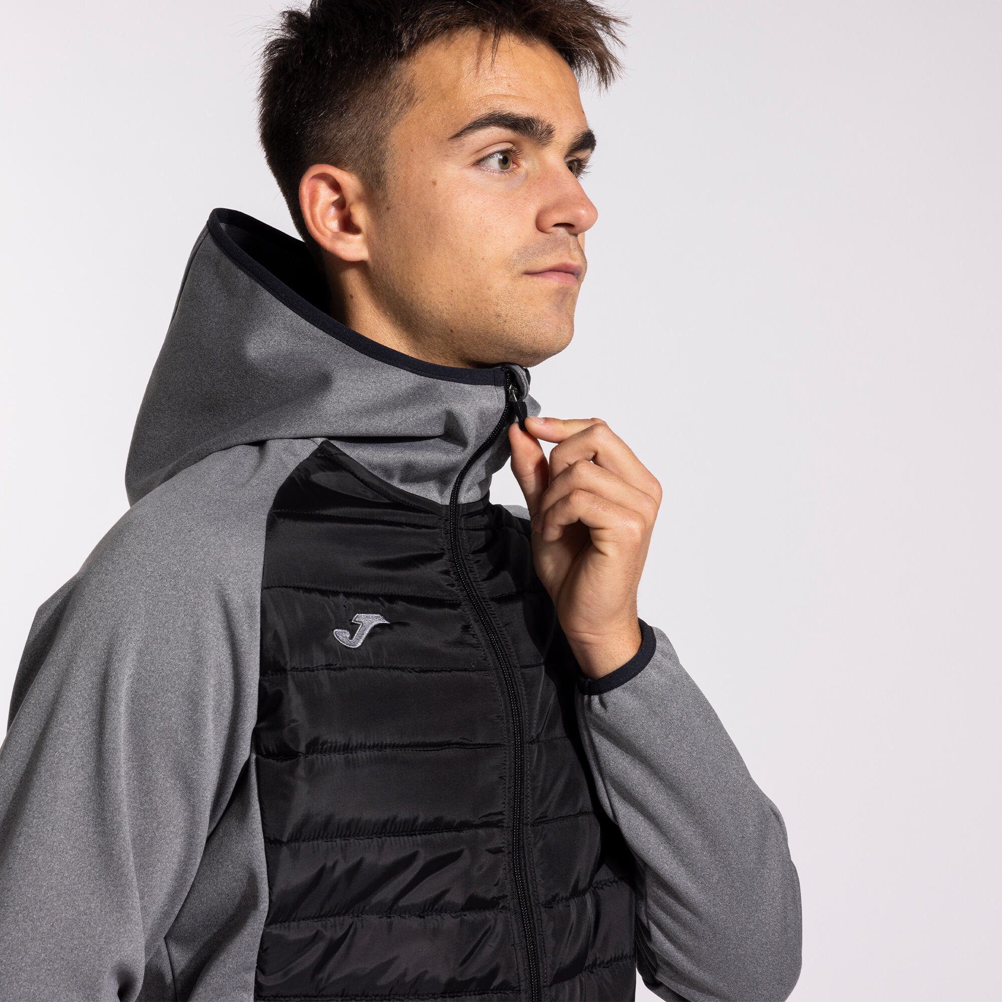 Soft Shell Futebol Homem Joma Berna III Cizento Melange 4/5