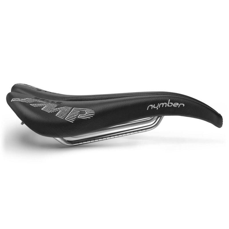 Selle de Vélo Cube Naturel Fit Nuance Lite Bleu/Glossy/Orange