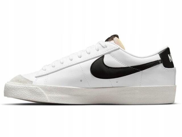 Nike Blazer Low 77 White Black Donna 4/7