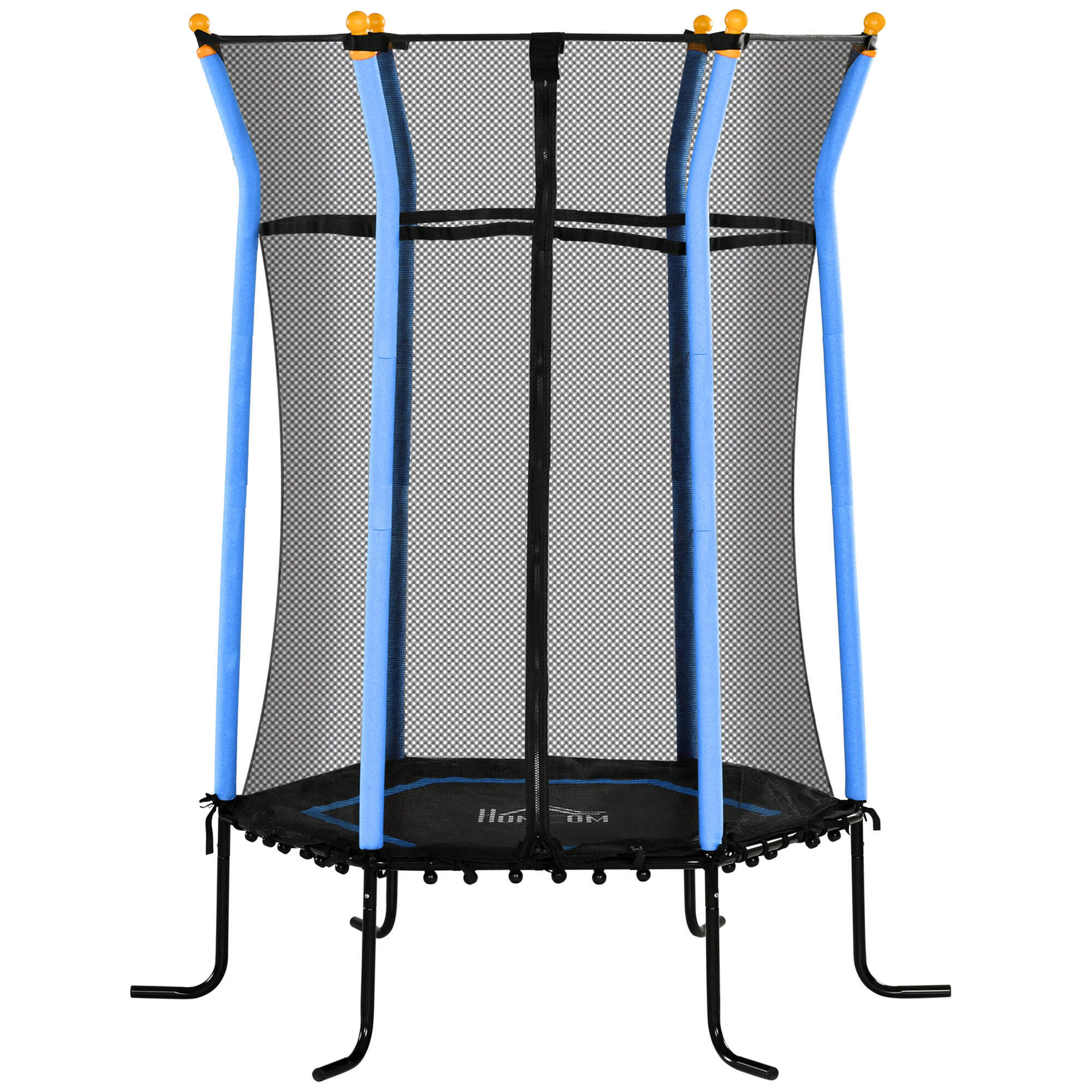 Cama Elástica Infantil Ø163,5x190 cm azul HOMCOM 1/7