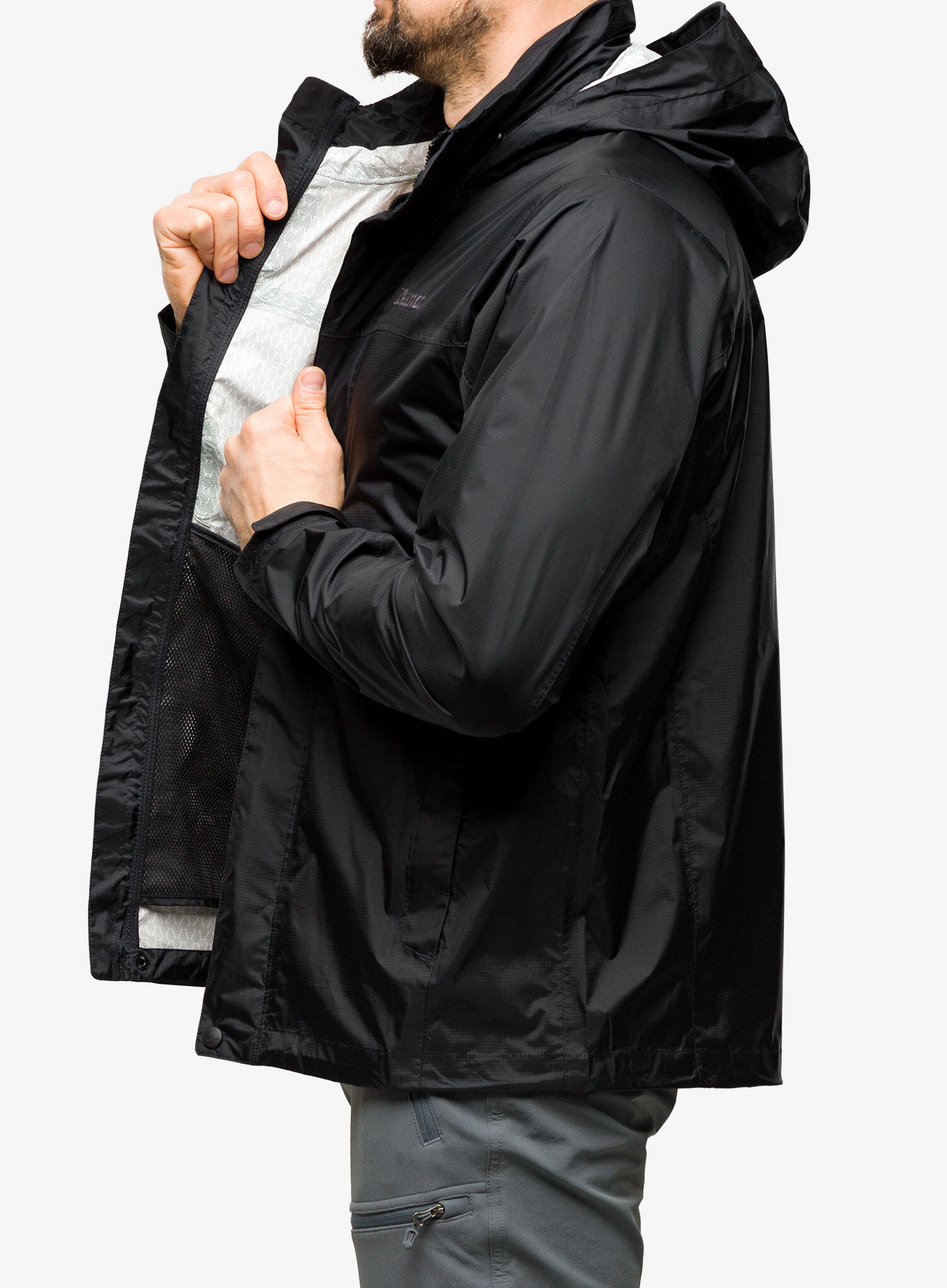Chaqueta racial para hombres de precipitaciones de marmot para hombres 5/7