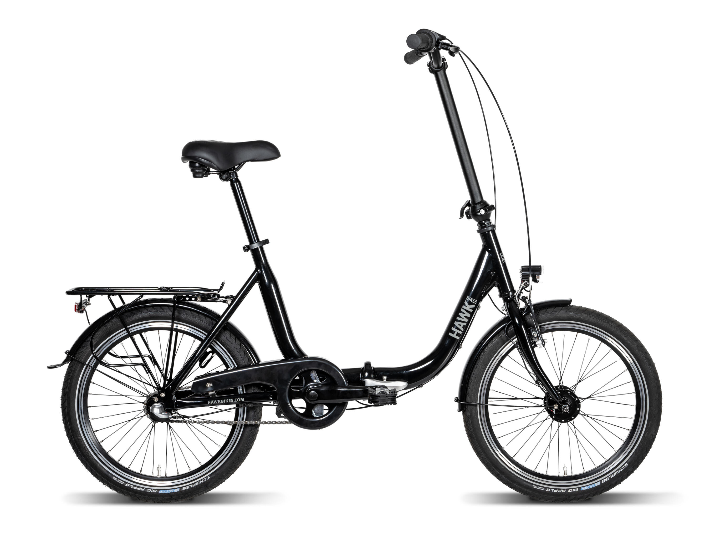 HAWK BIKES HAWK Folder 3.0 Klapprad mit 3-Gang Nabenschaltung