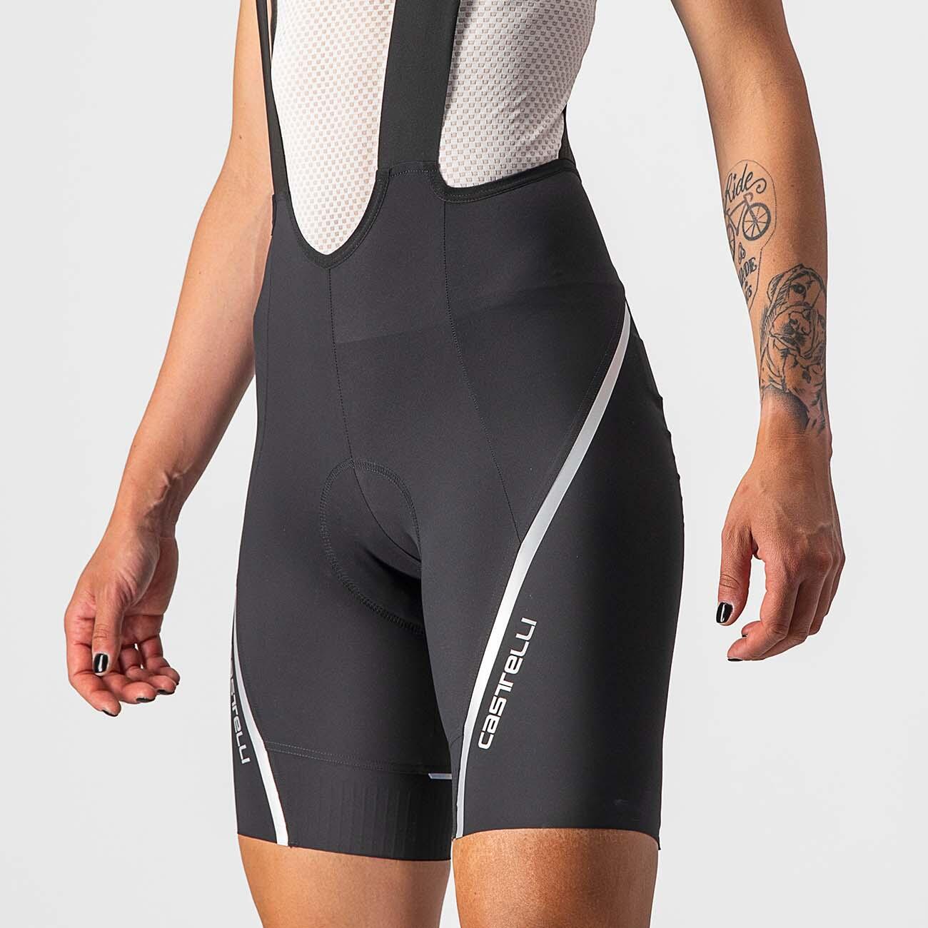 Castelli Velocissima 3 Bib Shorts Zwart / Grijs 4/7