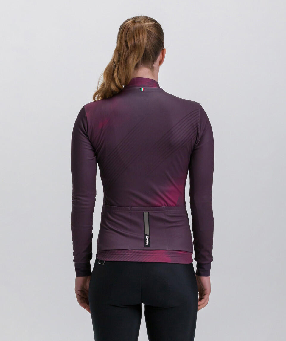 Pure Dye - Jersey Voor Dames - Bourgondië - Wielersport 3/5
